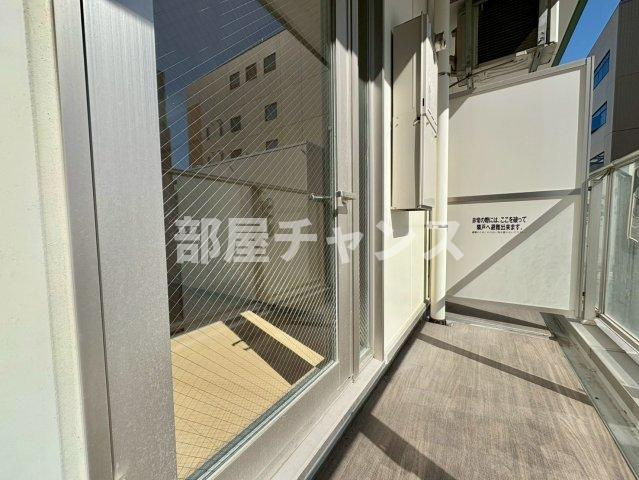 サン・錦本町ビルのバルコニー