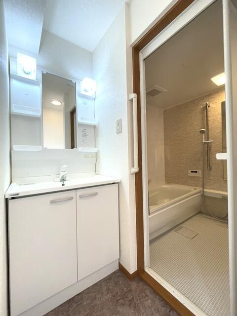 エスキューブの洗面所