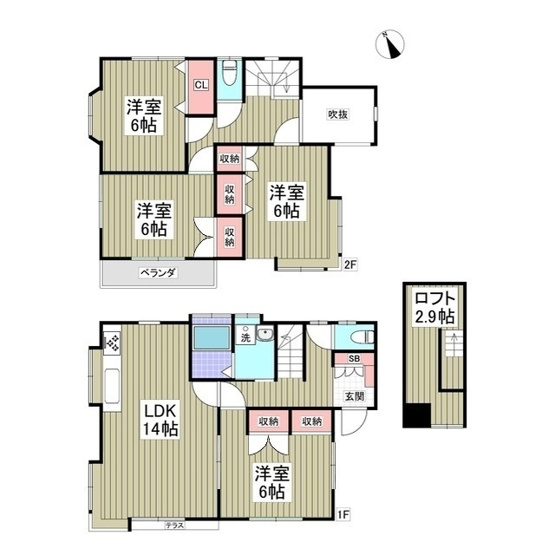 【間取り】 | リブレス南町戸建