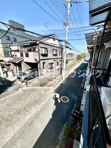 東大阪市吉田８丁目のテラスの展望