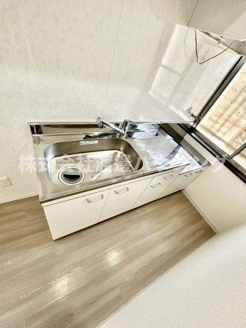 東大阪市吉田８丁目のテラスのキッチン