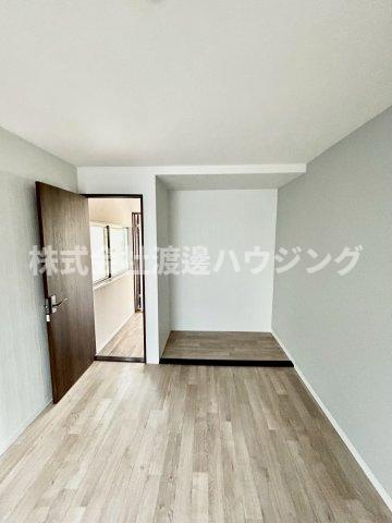 東大阪市吉田８丁目のテラスの収納