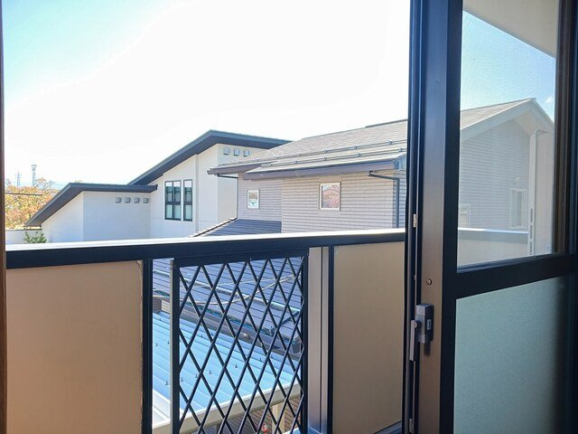 ベルビィトンＡのバルコニー