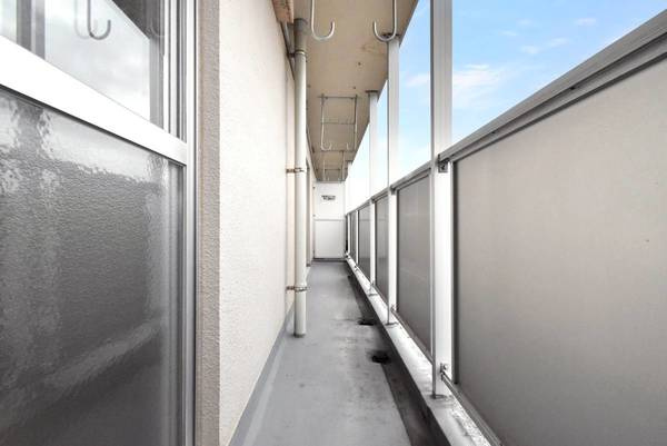 ビレッジハウス太閤山1号棟のバルコニー|ビレッジハウスの同一物件・同一タイプの間取りの写真です