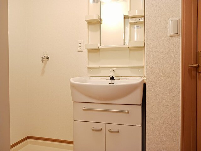 ベルズかたかごＣの洗面所