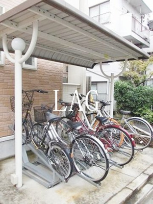 【その他共用部分】 | カーサ・フジ | 駐輪場です。