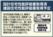 【構造・工法・仕様】 | Heartful-Town守山区天子田6期【天子田小　大森中】 | 設計住宅性能評価取得　建設住宅性能評価取得予定