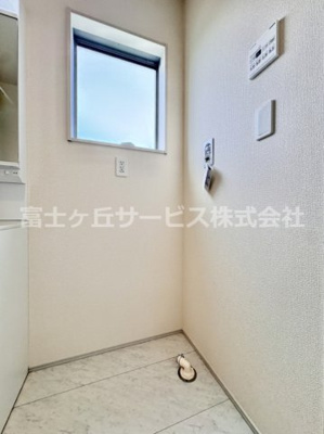 【ランドリースペース】 | 浜松市中央区遠州浜2丁目 新築一戸建て 4号棟 | 洗濯機置き場です