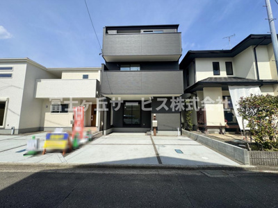 【外観】 | 静岡市葵区桜町2丁目 新築一戸建て 1号棟 | 物件の外観です