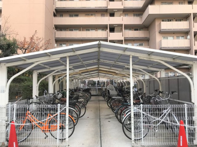 【駐輪場】 | 茨木レックスマンションA棟