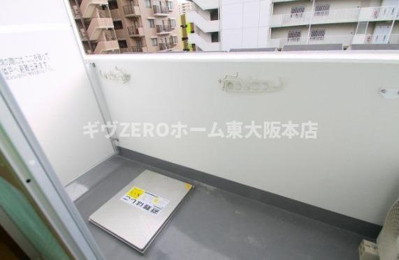 ウィンズコート城東中央のバルコニー