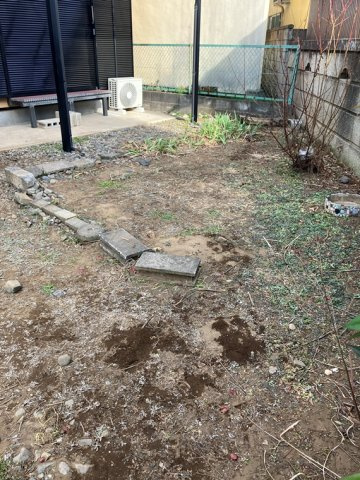 的場北戸建の庭