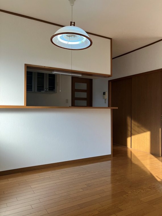 的場北戸建の居間・リビング