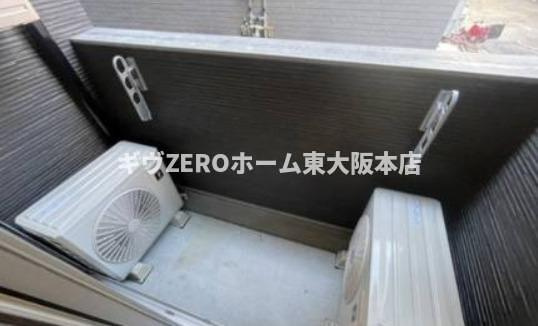 ロイヤルレジデンス鶴橋のバルコニー