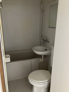 和一コーポの浴室