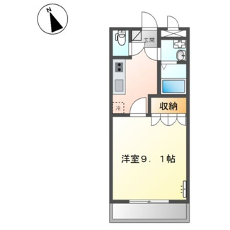 【間取り】 | パークヒルズ・Ｂ