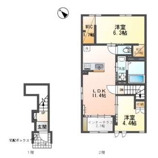 【間取り】 | Ｃｒｏｓｓ　Ｔｅｒｒａｃｅ