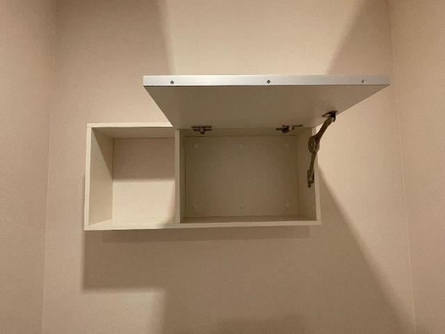 ディアコート大元駅前のトイレ|トイレ棚