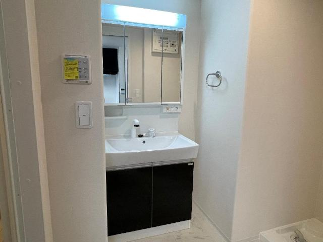 ディアコート大元駅前の洗面所|洗髪洗面化粧台