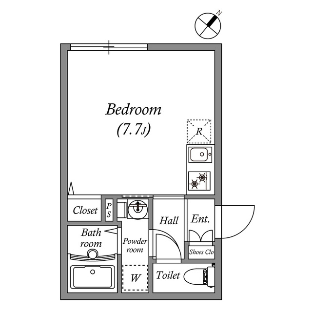 ＬＥＧＡＬＡＮＤ都立大学Ⅱの間取り
