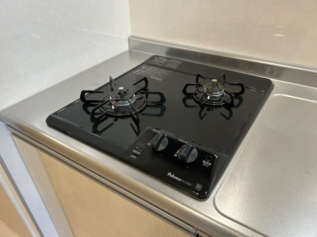 Prima Stellaのキッチン|2口ガスコンロ