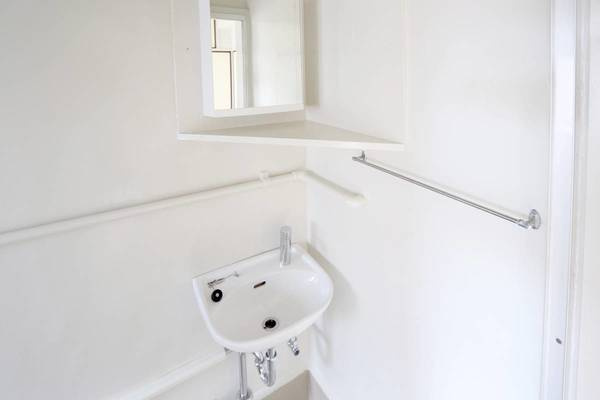 ビレッジハウス安古市4号棟の洗面所|ビレッジハウスの同一物件・同一タイプの間取りの写真です