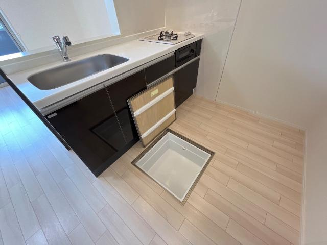 プランドールのキッチン|床下収納（イメージ）