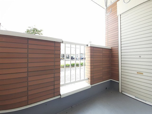 トパーズＡのバルコニー|バルコニーがあります