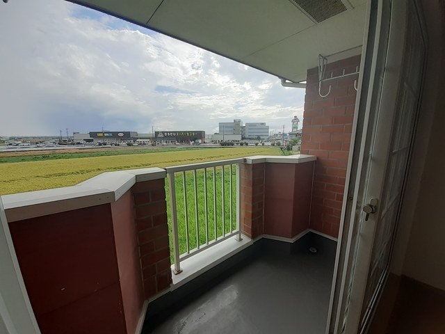 杏得仙のバルコニー|陽当たり良好なバルコニーです