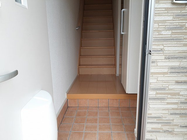 マーブル　Ⅲの玄関|明るい玄関です