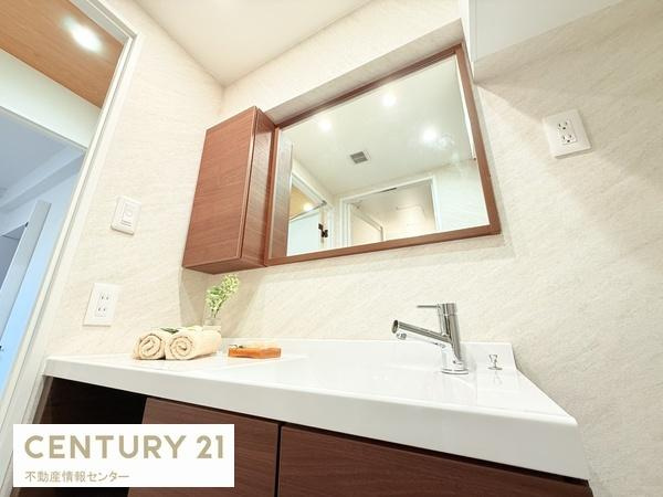 【独立洗面台】 | エバーグリーン住吉 | 洗面台もオシャレな仕様に！