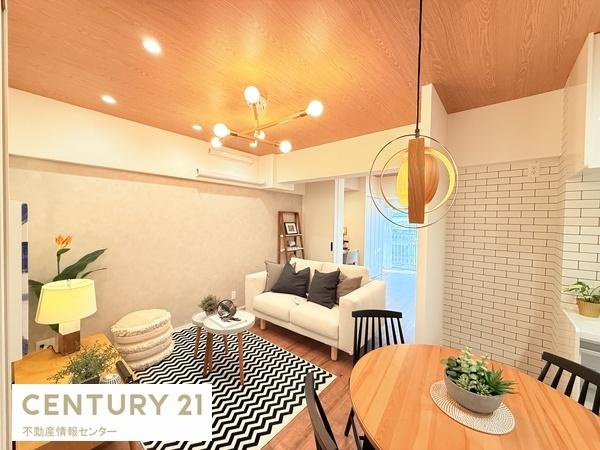 【居間・リビング】 | エバーグリーン住吉 | リビング別アングル