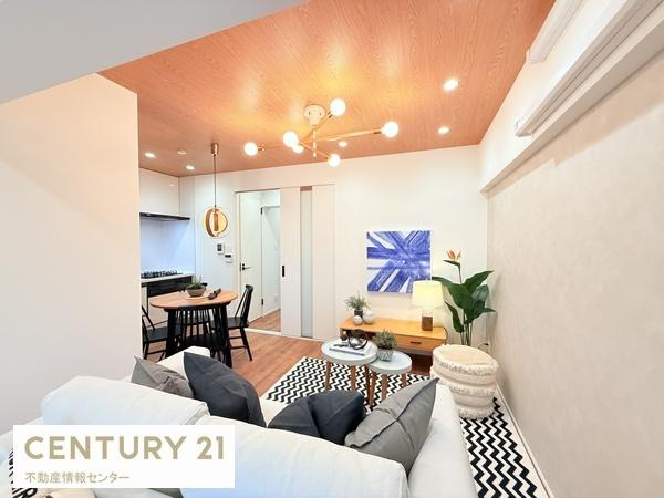 【内装】 | エバーグリーン住吉 | リビング別アングル