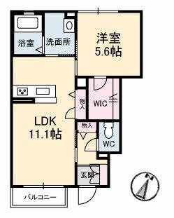 アルコイリースの間取り