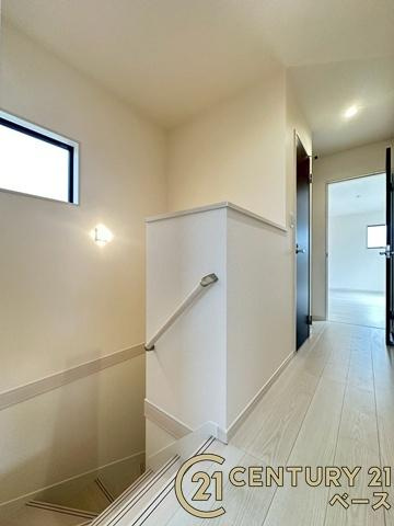 リーブルガーデン平野 １号棟 ／新築一戸建の内装|■現地撮影写真■こちらは２階廊下部分です！