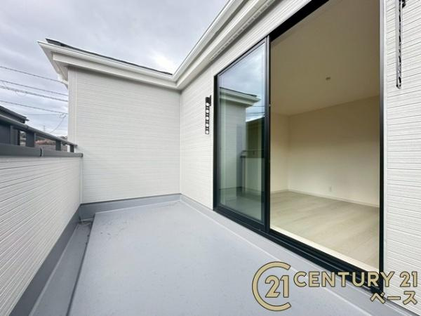 リーブルガーデン平野 １号棟 ／新築一戸建の前面道路含む現地写真|■現地撮影写真■前面道路約４ｍでお車の出し入れも楽々！