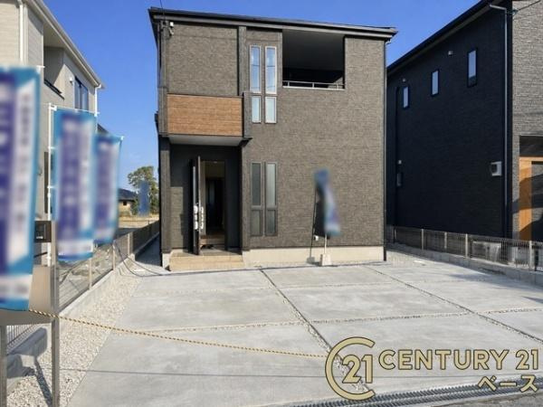 リーブルガーデン平野 ２号棟 ／新築一戸建の駐車場|■現地撮影写真■駐車スペースは３台分完備！来客時なども安心です！