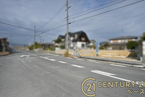 リーブルガーデン高塚台 １号棟 ／新築一戸建の前面道路含む現地写真|■現地撮影写真■落ち着いた雰囲気の住宅地内です！