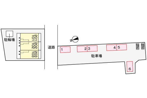 イーストガーデンの区画図