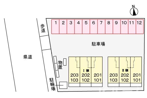 アプローズⅠの区画図
