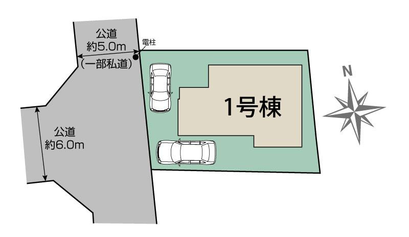 【Blooming Garden】東久留米市花小金井弥生の区画図