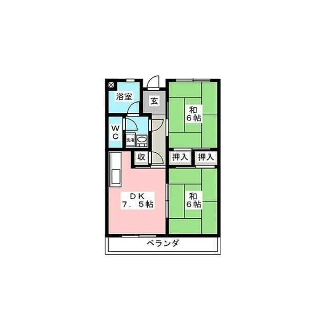 エスポワール長良の間取り