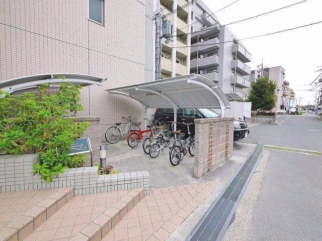 プリマヴェリーレのその他共用部分|駐輪場はこちら。