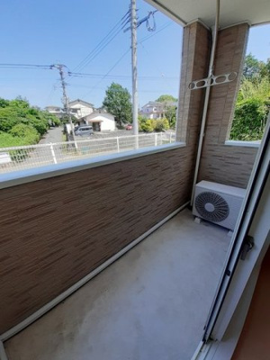 【バルコニー】 | アルモニーⅡ | 広々としたバルコニーです