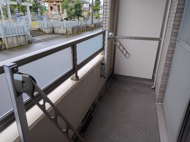 パラティーナ　南館のバルコニー