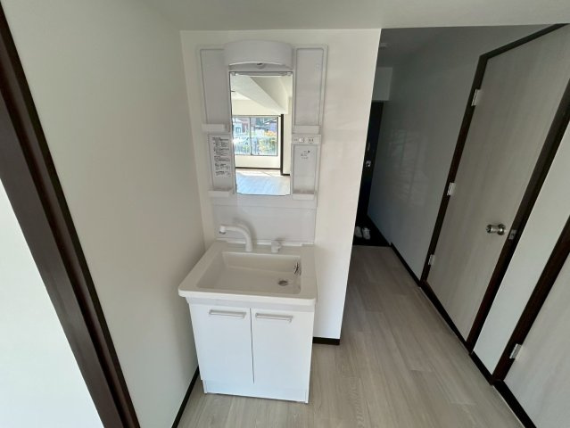 高木ハイツの独立洗面台