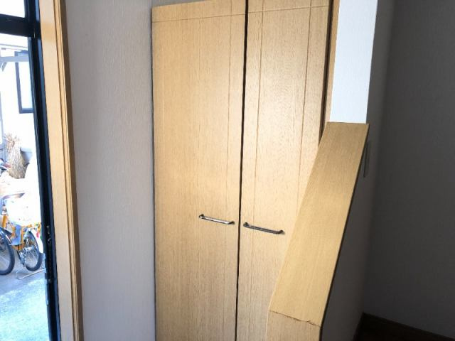 コーポラスTANAKAの玄関