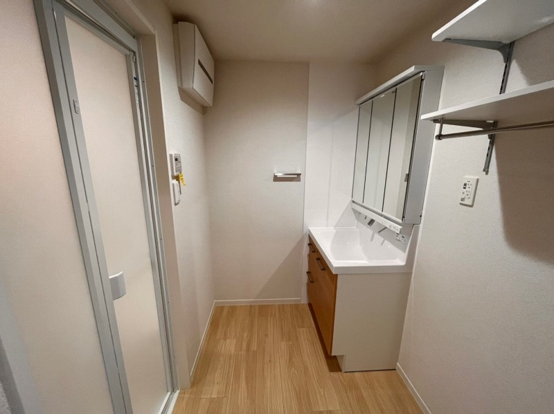 Villa CRESTの洗面所