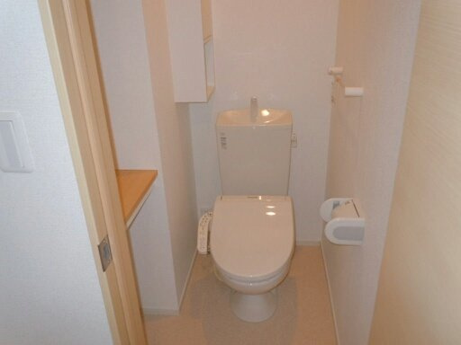 サンリットガーデンＮのトイレ|シンプルで使いやすいトイレです