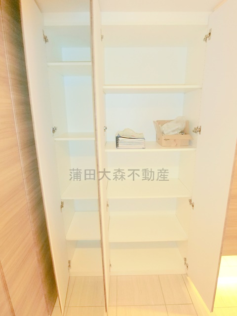 ブランズシティ久が原の収納|玄関前収納